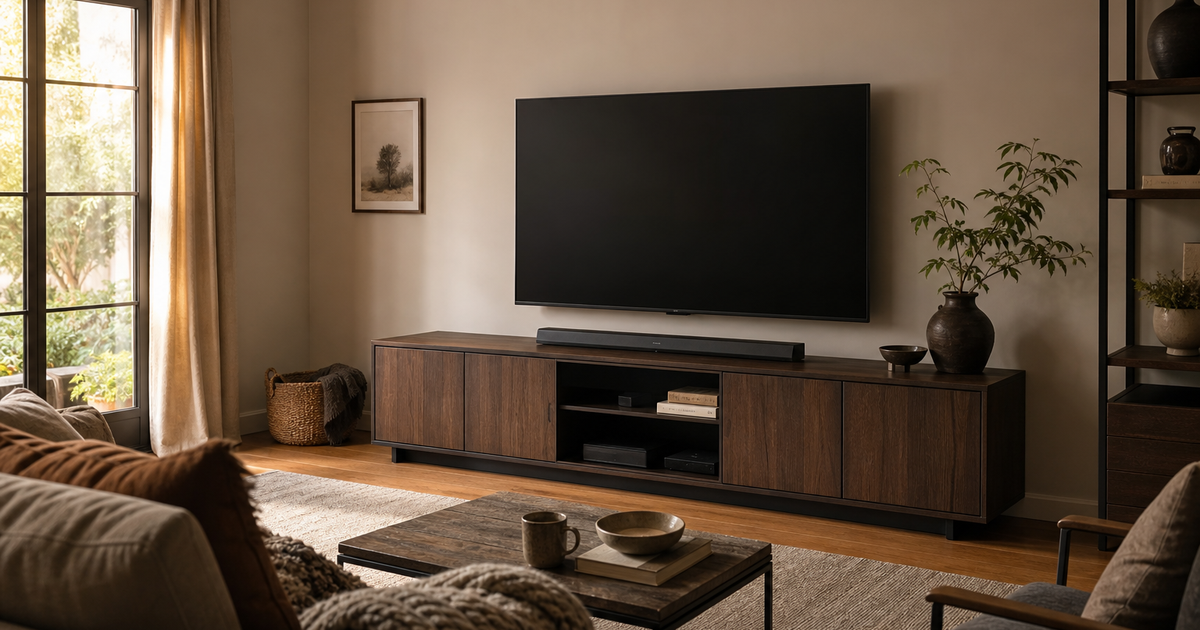 Tv-meubel kiezen: stijl, opbergruimte en kabelmanagement