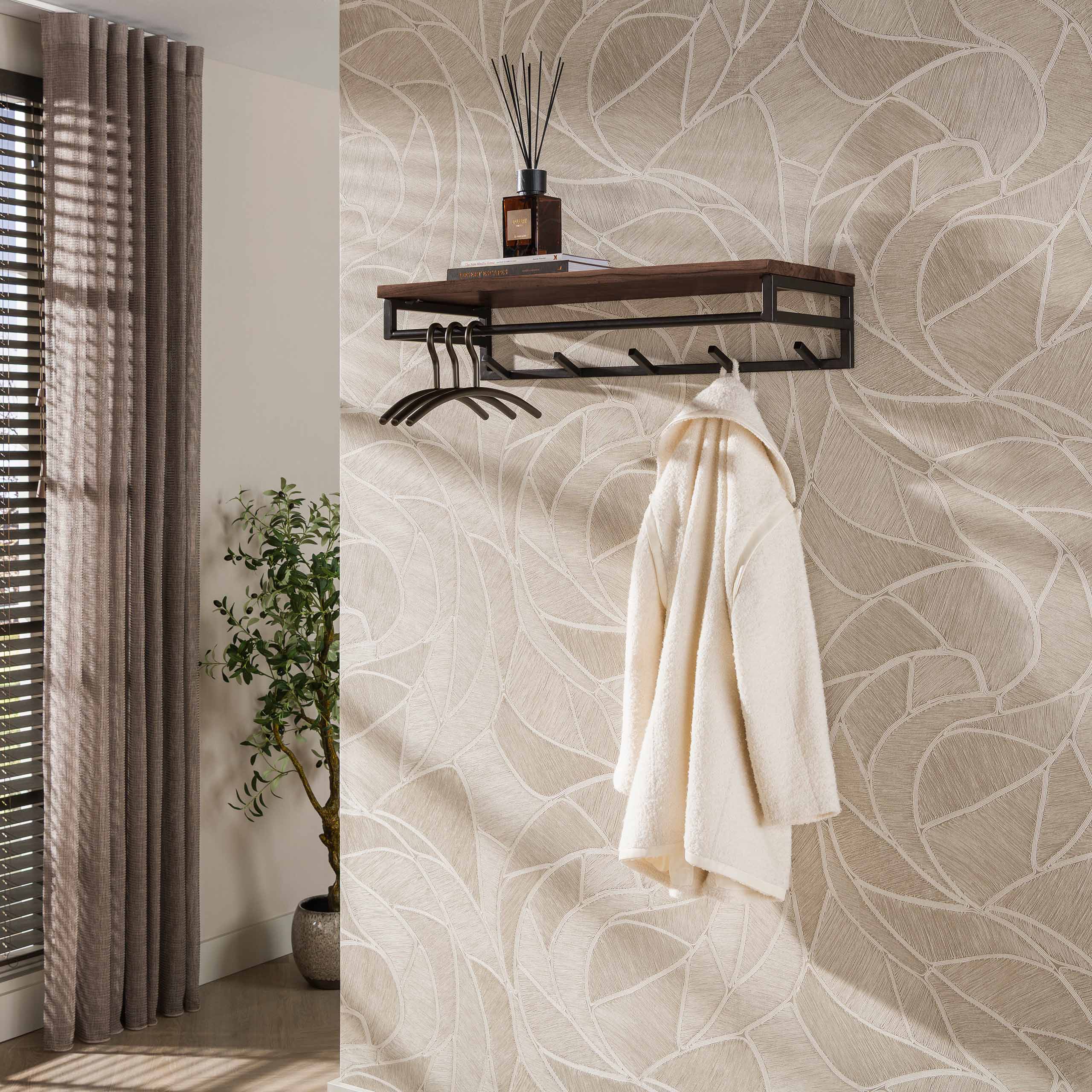 Garderobe Custom mit Stange und Hutablage – Mioni