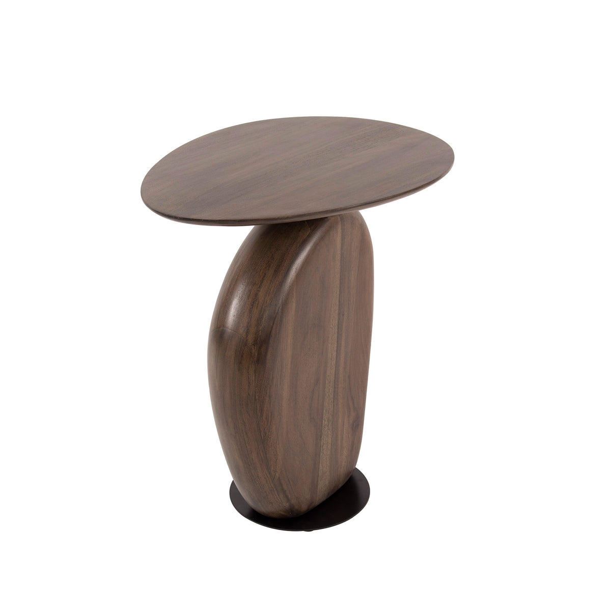 Tavolino Read Solid / Massello di acacia glaze brown