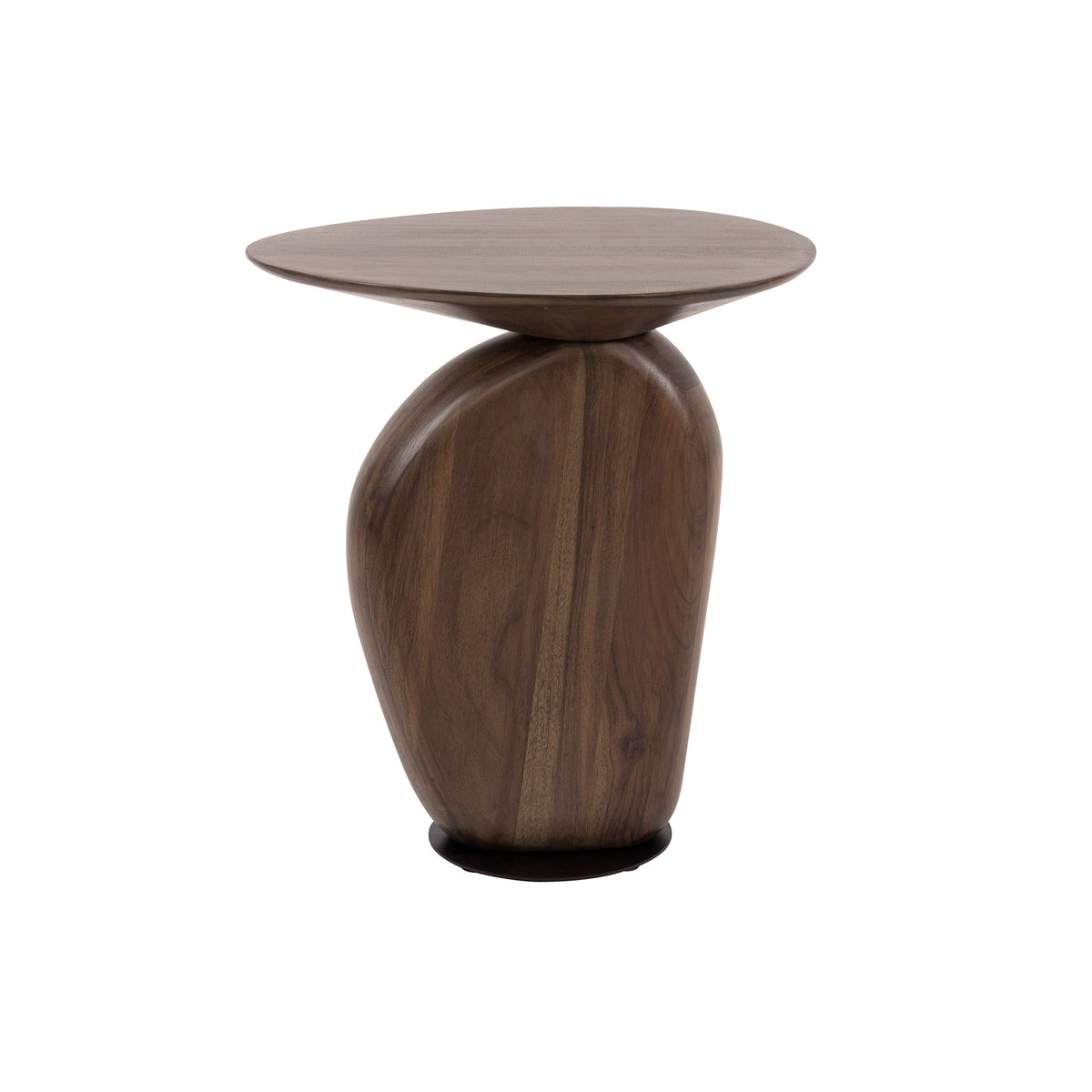 Tavolino Read Solid / Massello di acacia glaze brown