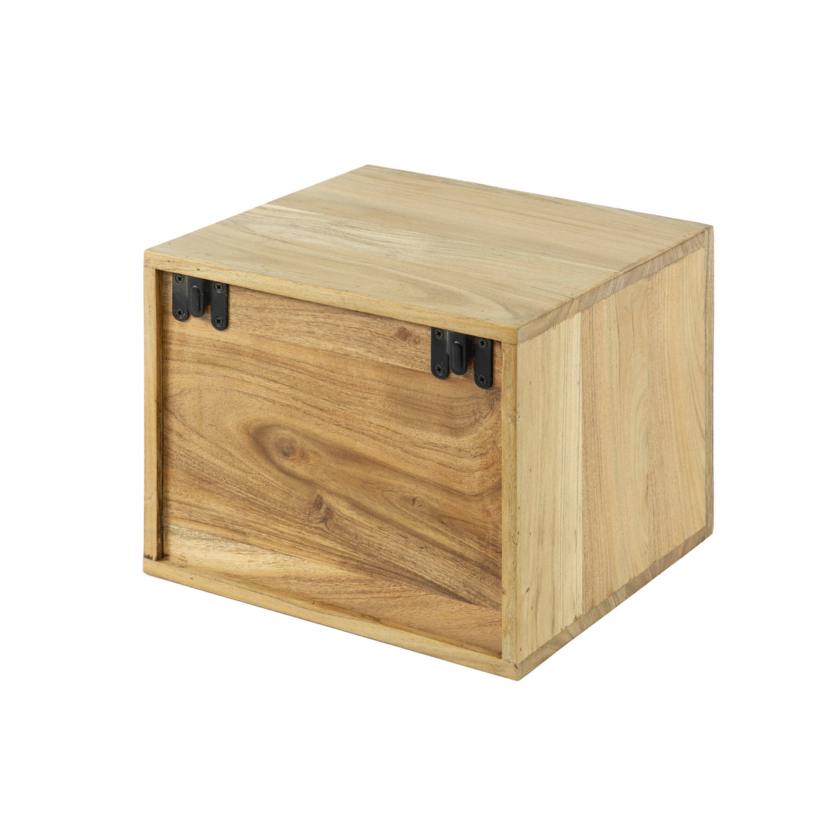 Core floating bedside table, 1 drawer / Solid acacia