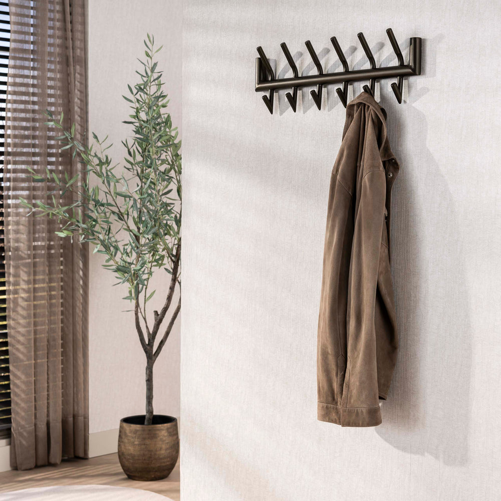 Appendiabiti Flair con 2x6 ganci / Drift brown