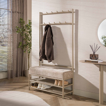 Entrébænk Lunar 100cm / Beige