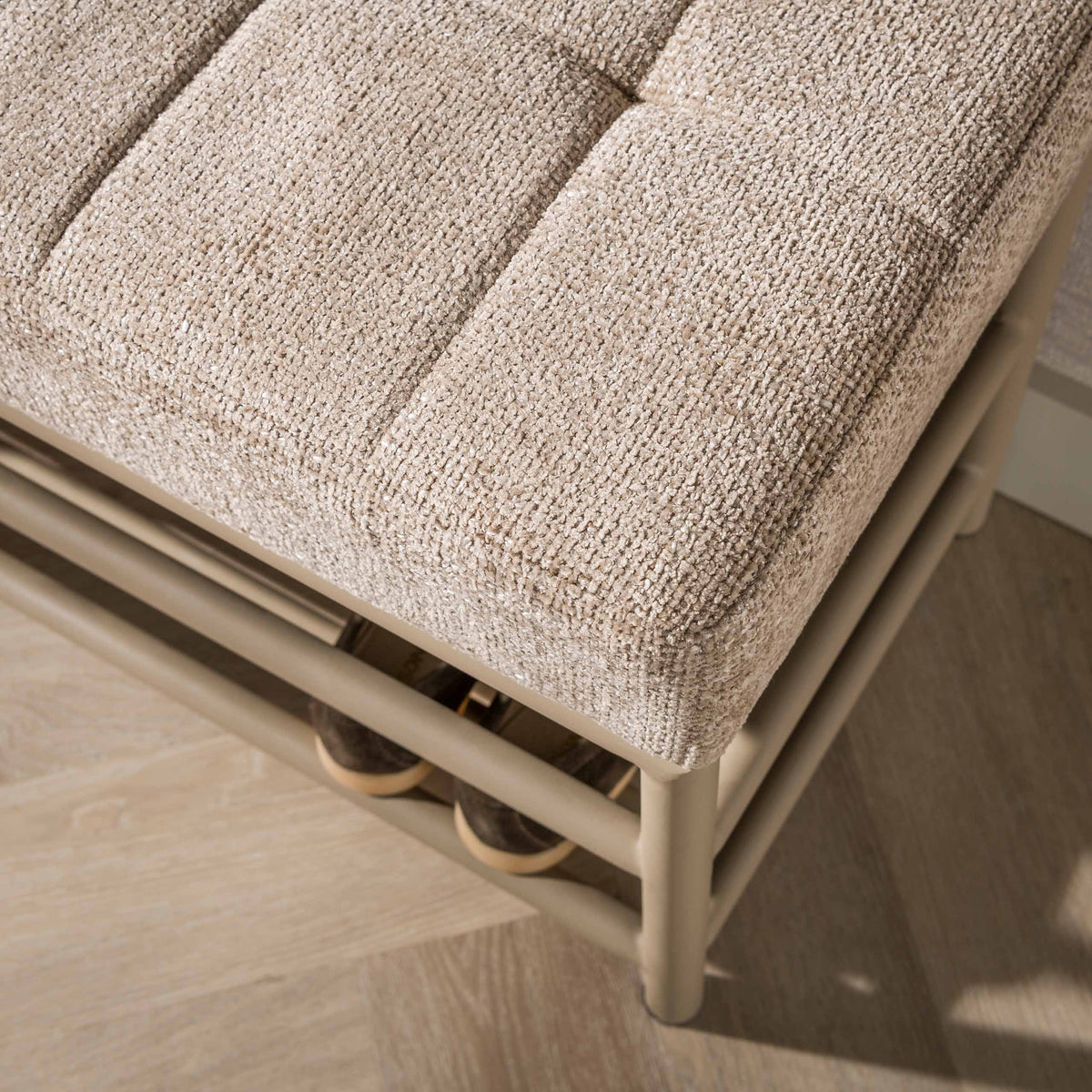 Lunar wardrobe bench 100cm / Beige