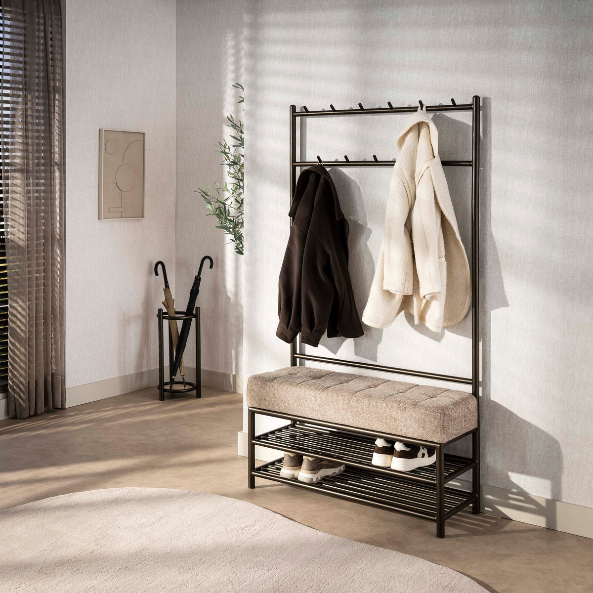 Lunar-eteispenkki 100cm / Drift brown