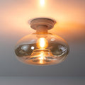 Plafoniera Flare a 1 luce / Beige