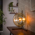 Lampa stołowa Flare 1-punktowa / bursztynowe szkło
