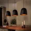 Pendellampe Umbra med 3 lys / Smoked brown