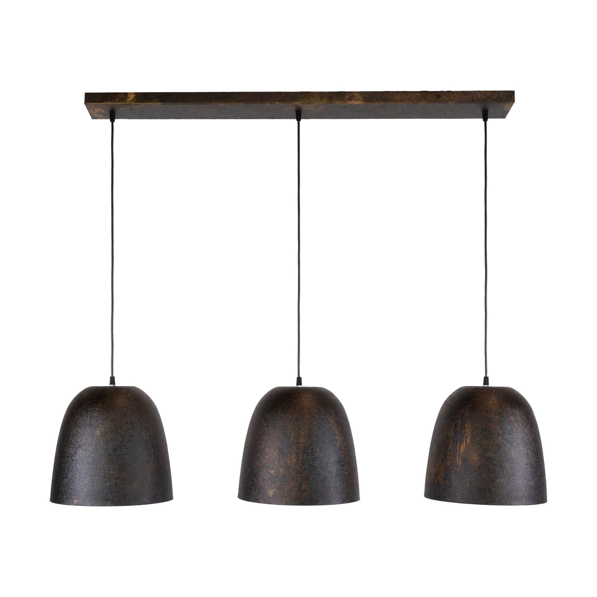 Pendellampe Umbra med 3 lys / Smoked brown