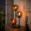 Lampada da tavolo Lumina a 3 luci / Nero Artic