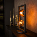 Lampada da tavolo Lumina con 2 luci / Nero Artic