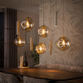 Pendant lamp Lumina, 5+4 lights / Beige