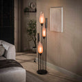 Lampa podłogowa Boccio 5-punktowa / brąz sienna, matowa