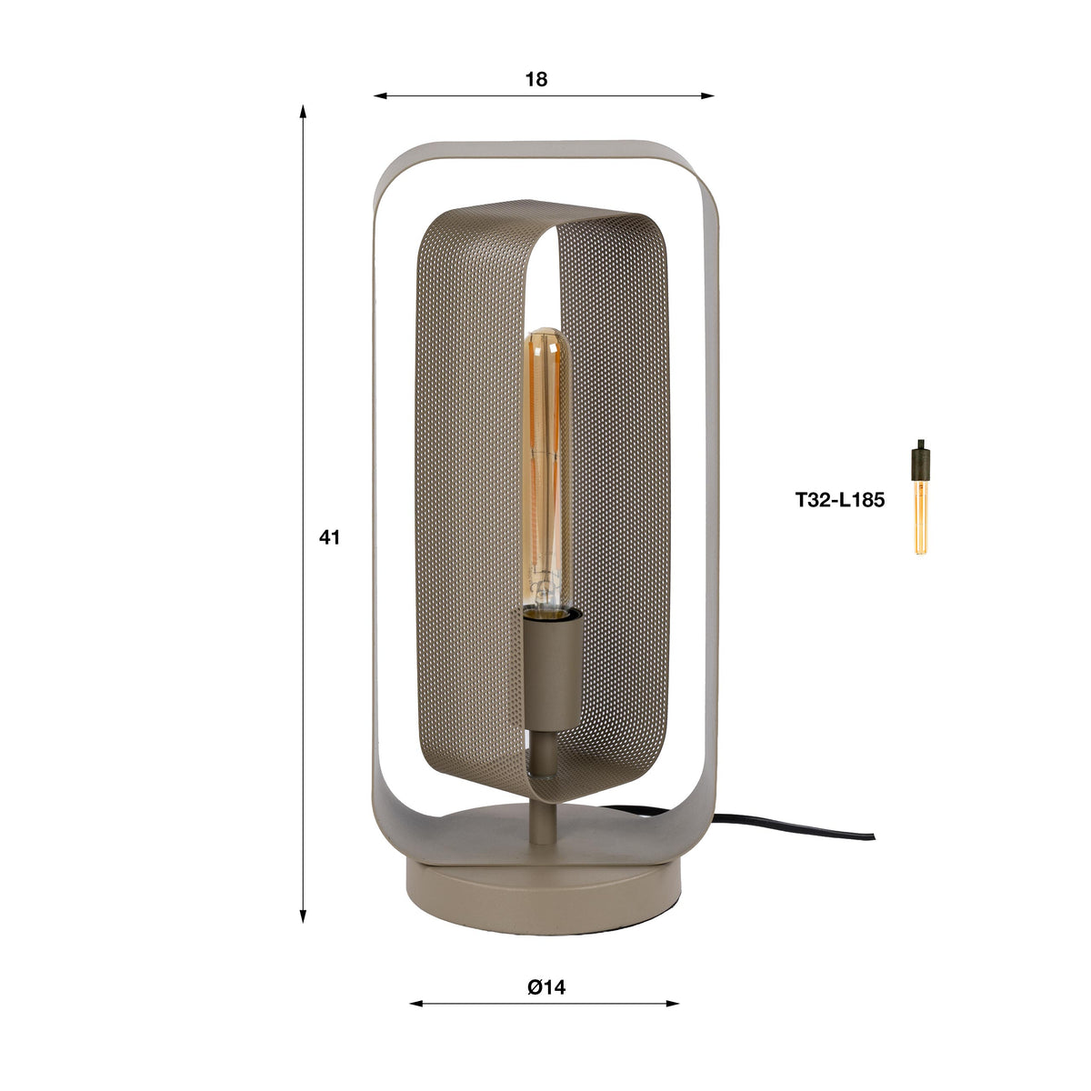 Gabbia Rotate table lamp 1-light / Beige