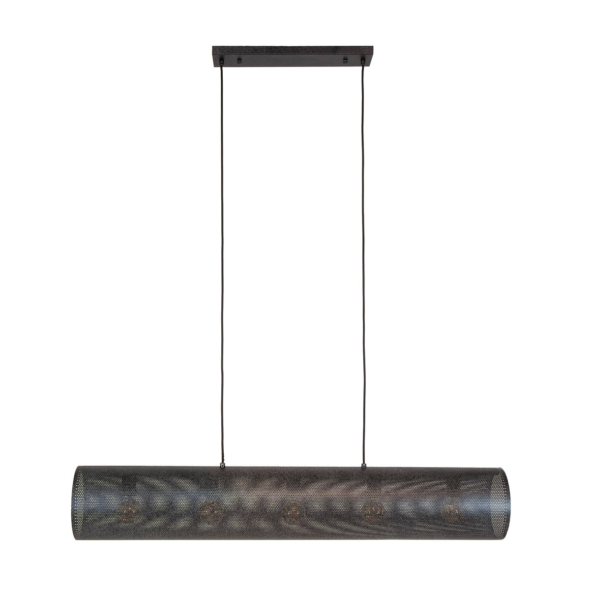 Grace Mesh pendellampa med 5 ljuskällor / Arktiskt svart
