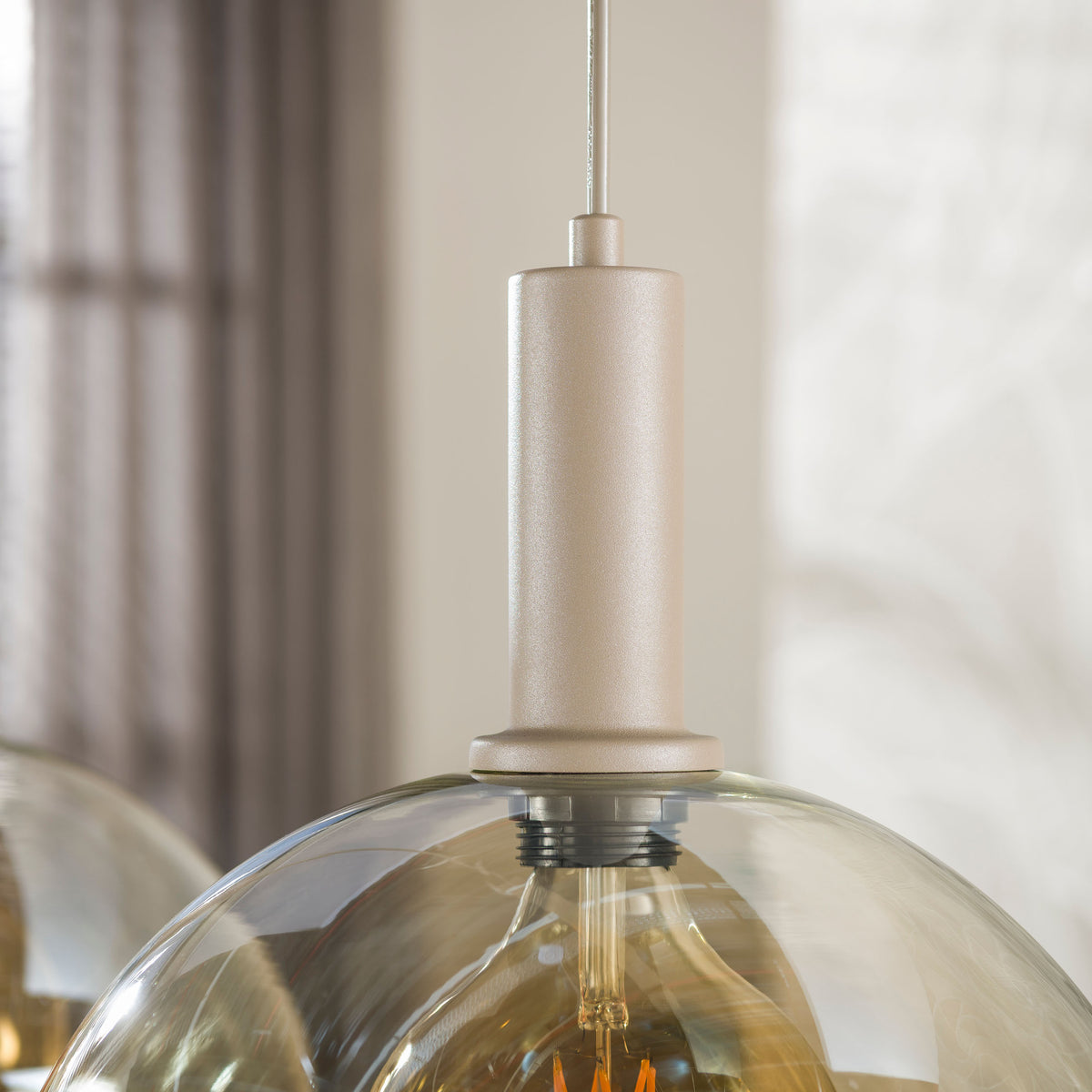 Aurora Trico pendant light 3-light / Beige