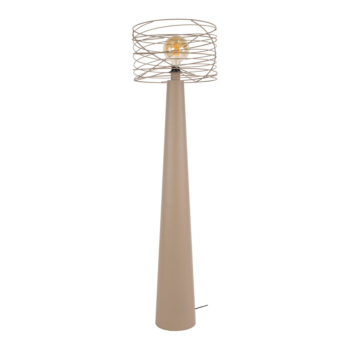 Lattiavalaisin Swirl 1-osainen / Beige