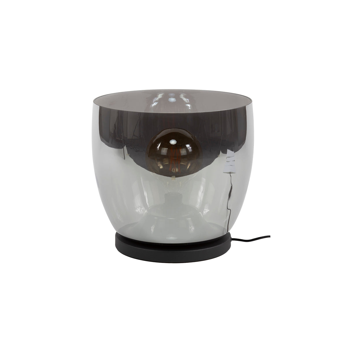 Stehleuchte Blaze XL 1-flammig / Rauchgraues Glas