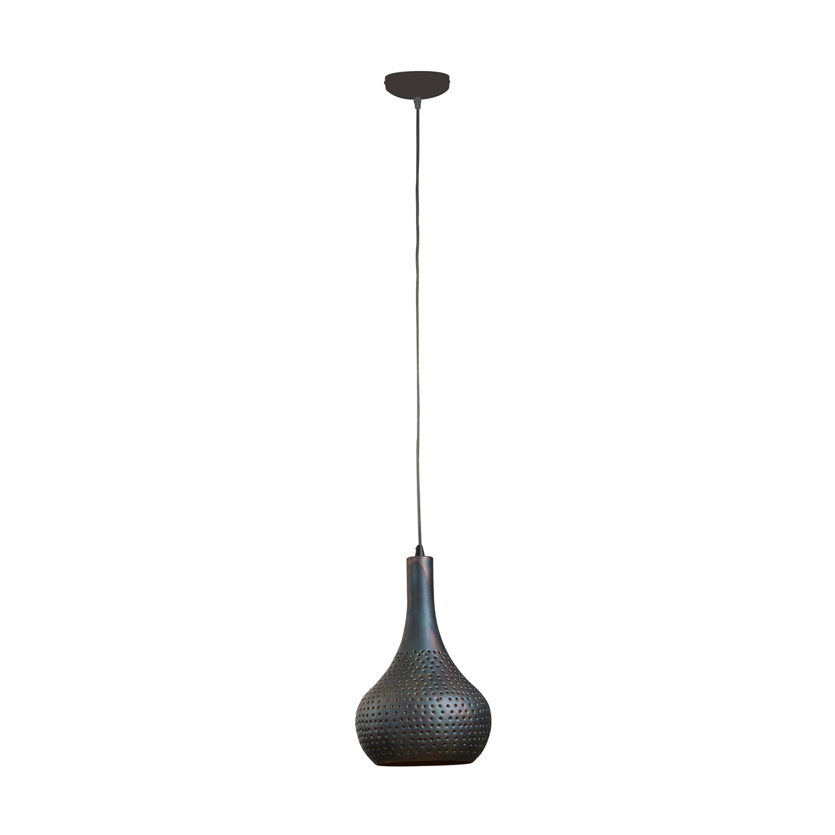 Pendellampe Pulse med 1 lys / Sortbrun