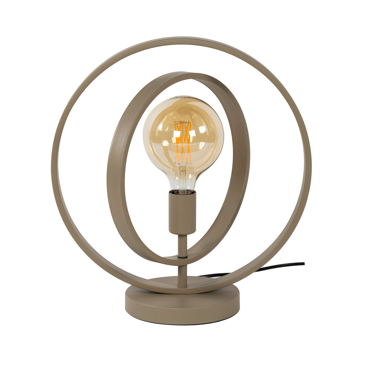 Lampada da tavolo Twist a 1 luce / beige