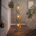 Twist floor lamp, 3-light / Beige