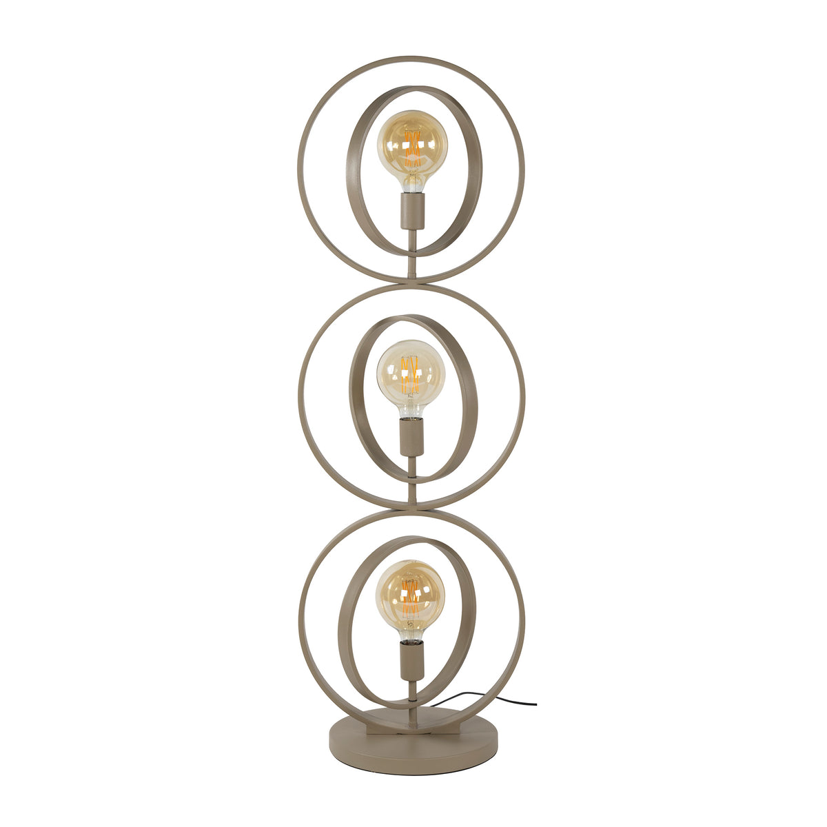Twist floor lamp, 3-light / Beige