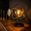 Celeste 1-light table lamp / Arctic black