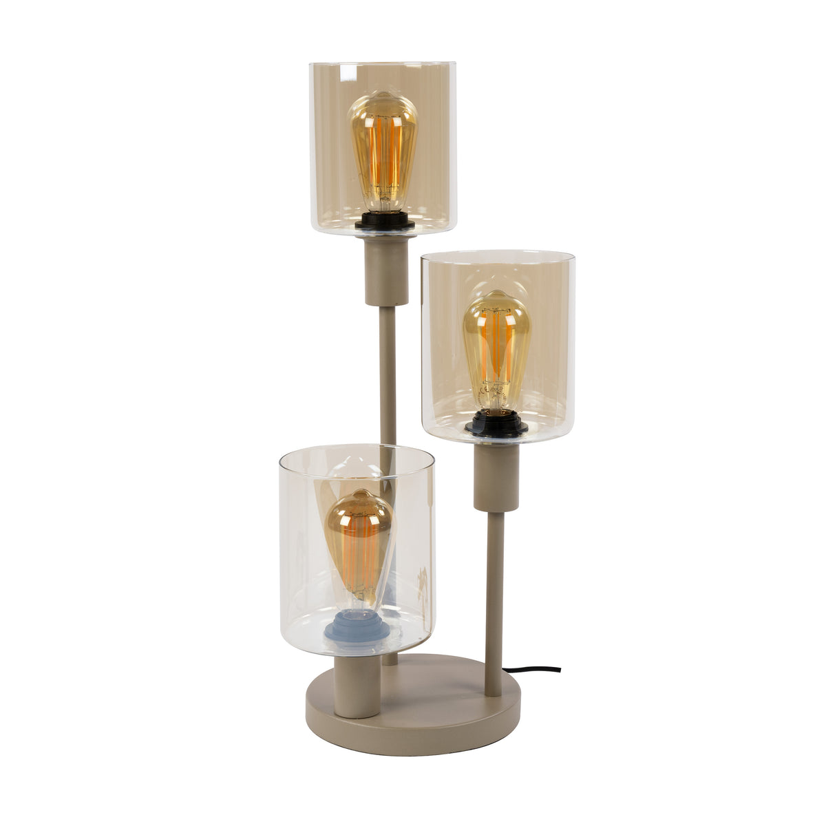 Ambrio table lamp 3-light / Beige