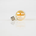 LED light source [G70] filament globe Ø7cm / Amber glass