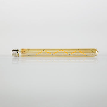 Pære LED [T32-L300] filament rør 30cm / Ravfarvet glas