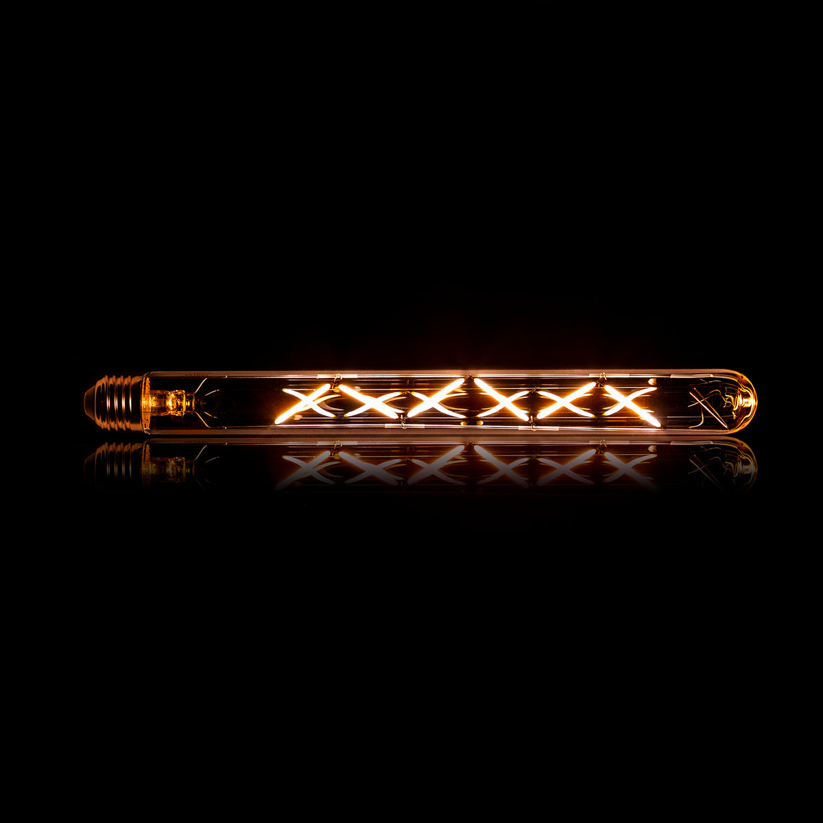 LED light source [T32-L300] filament tube 30cm / Amber glass