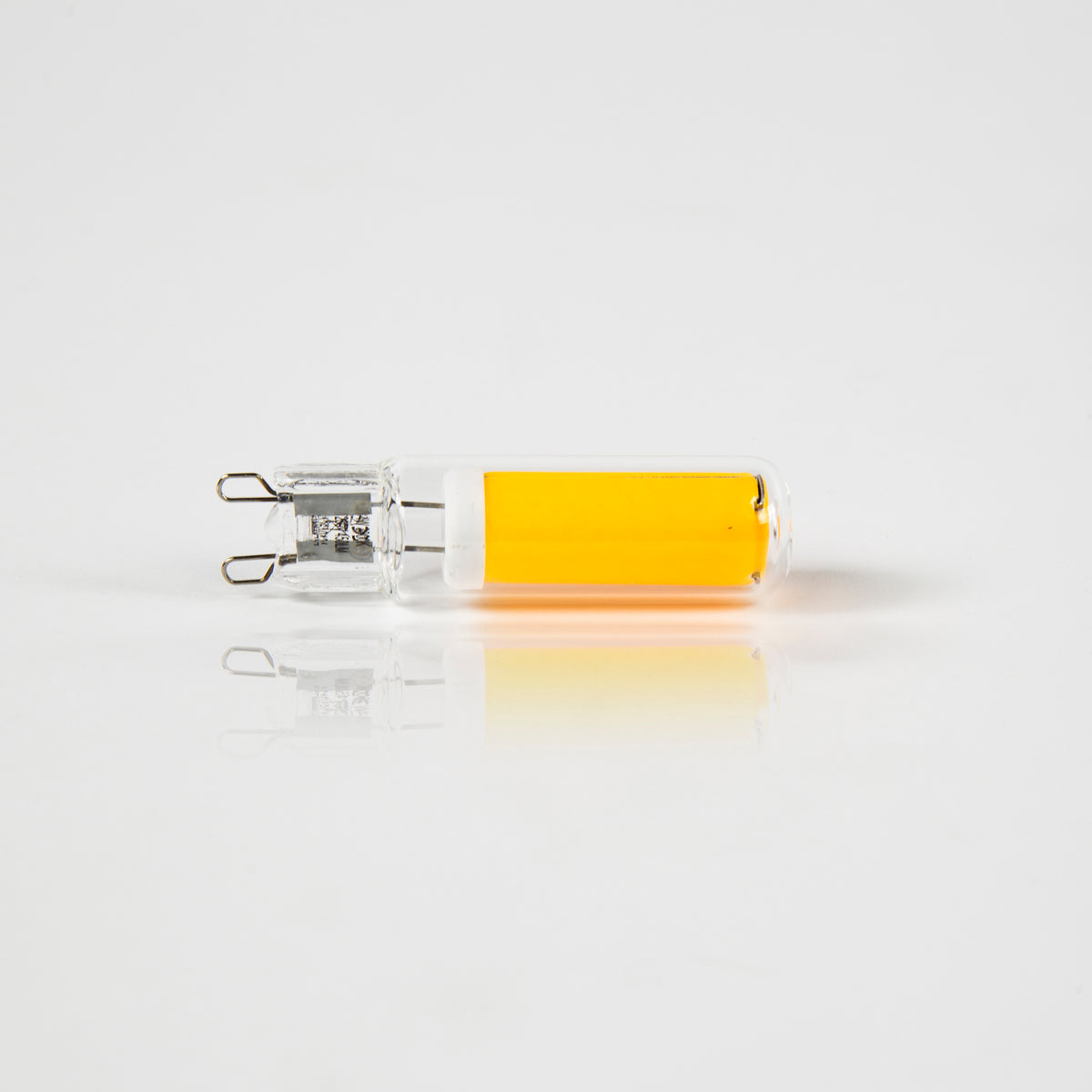 Dimmable LED light source G9 / Transparent glass